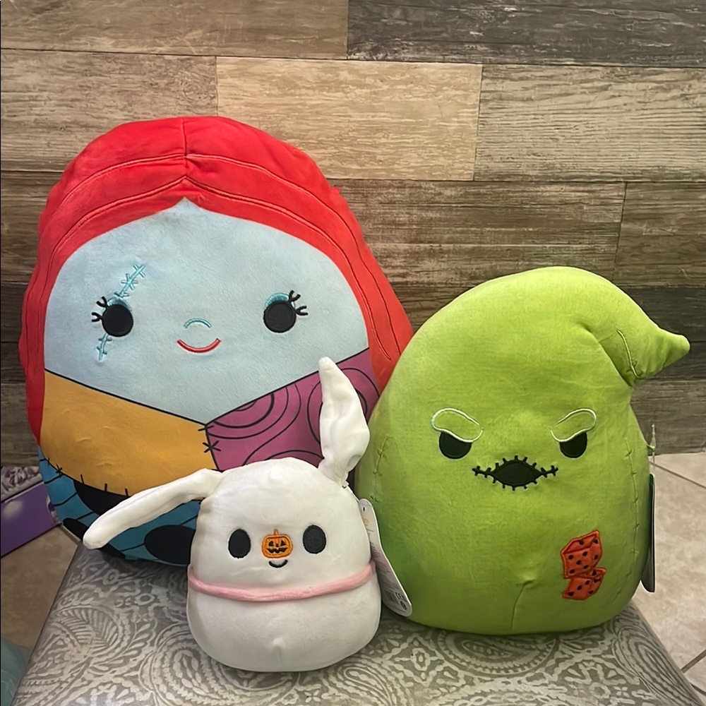 Squishmallows‎ the nightmare before Christmas Disney Sally Oogie boogie zero